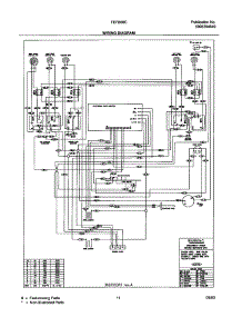 11 - Wiring Diagram parts for Frigidaire Range FEFB68CSB from AppliancePartsPros.com