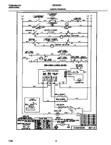 06 - Wiring Diagram parts for Frigidaire Range FEF455WFBE from AppliancePartsPros.com