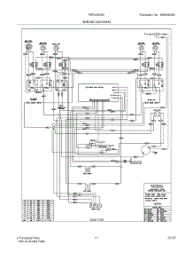 11 - Wiring Diagram parts for Frigidaire Range FEFL64DSC from AppliancePartsPros.com
