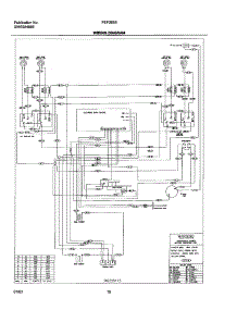 10 - Wiring Diagram parts for Frigidaire Range FEF365BWC from AppliancePartsPros.com