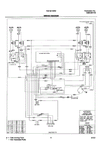 11 - Wiring Diagram parts for Frigidaire Range FEF361AWD from AppliancePartsPros.com