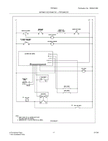 11 - Wiring Schematic parts for Frigidaire Range FEF366CCE from AppliancePartsPros.com