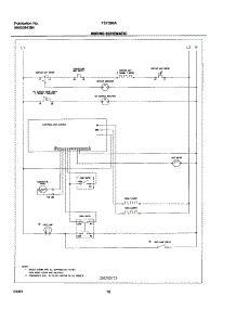 10 - Wiring Schematic parts for Frigidaire Range FEF366ASF from AppliancePartsPros.com