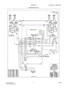 11 - Wiring Diagram parts for Frigidaire Range FEF366DCD from AppliancePartsPros.com