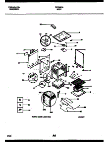 04 - Body Parts parts for Frigidaire Range FEF368CASB from AppliancePartsPros.com