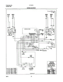 10 - Wiring Diagram parts for Frigidaire Range FEF357ASB from AppliancePartsPros.com