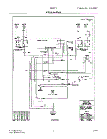11 - Wiring Diagram parts for Frigidaire Range FEF357BBC from AppliancePartsPros.com