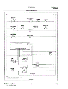 11 - Wiring Schematic parts for Frigidaire Range FEF365BXCWA from AppliancePartsPros.com