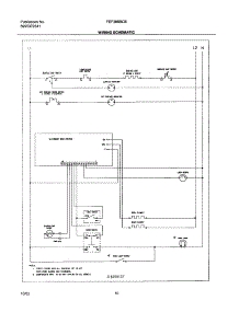 10 - Wiring Schematic parts for Frigidaire Range FEF366BCB from AppliancePartsPros.com