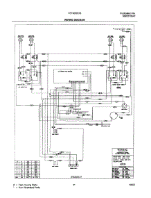 11 - Wiring Diagram parts for Frigidaire Range FEF366BCB from AppliancePartsPros.com
