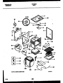 03 - Body Parts parts for Frigidaire Range FEF366CASB from AppliancePartsPros.com