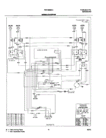 11 - Wiring Diagram parts for Frigidaire Range FEF366BCC from AppliancePartsPros.com