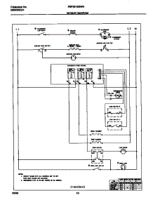 06 - Wiring Diagram parts for Frigidaire Range FEF351SGWA from AppliancePartsPros.com