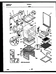 03 - Body Parts parts for Frigidaire Range FEF350CADB from AppliancePartsPros.com