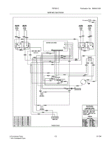 11 - Wiring Diagram parts for Frigidaire Range FEF351CSB from AppliancePartsPros.com