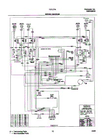 11 - Wiring Diagram parts for Frigidaire Range FEFL77ASE from AppliancePartsPros.com