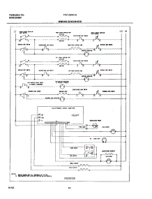 10 - Wiring Schematic parts for Frigidaire Range FEFL88ACB from AppliancePartsPros.com