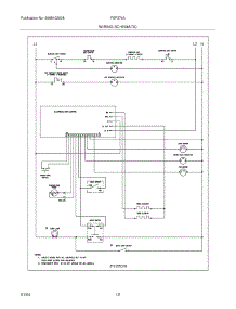 10 - Wiring Schematic parts for Frigidaire Range FEF376AQL from AppliancePartsPros.com