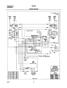 10 - Wiring Diagram parts for Frigidaire Range FEF376AQF from AppliancePartsPros.com