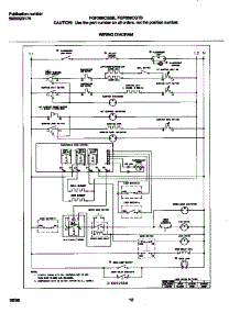 06 - Wiring Diagram parts for Frigidaire Range FEF369CGTB from AppliancePartsPros.com