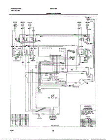 10 - Wiring Diagram parts for Frigidaire Range FEF379ACC from AppliancePartsPros.com