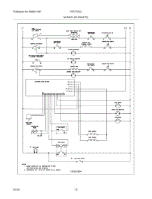 10 - Wiring Schematic parts for Frigidaire Range FEF379ACJ from AppliancePartsPros.com