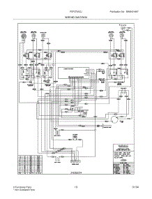 11 - Wiring Diagram parts for Frigidaire Range FEF379ACJ from AppliancePartsPros.com