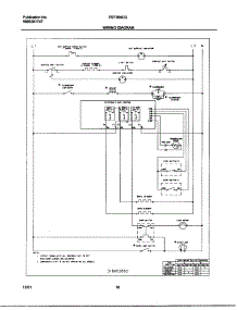 10 - Wiring Diagram parts for Frigidaire Range FEF365CGTE from AppliancePartsPros.com