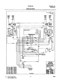 11 - Wiring Diagram parts for Frigidaire Range FEF366CCB from AppliancePartsPros.com