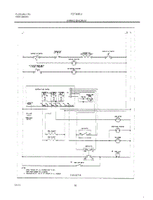 10 - Wiring Diagram parts for Frigidaire Range FEF368CJTC from AppliancePartsPros.com