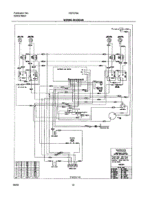 10 - Wiring Diagram parts for Frigidaire Range FEF376AQG from AppliancePartsPros.com