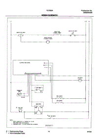 11 - Wiring Schematic parts for Frigidaire Range FEF355ASF from AppliancePartsPros.com