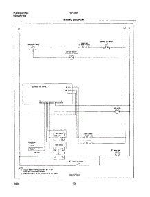 10 - Wiring Diagram parts for Frigidaire Range FEF355AQB from AppliancePartsPros.com