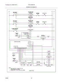 12 - Wiring Schematic parts for Frigidaire Range FEFLMC55FCB from AppliancePartsPros.com