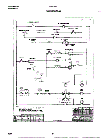 06 - Wiring Diagram parts for Frigidaire Range FEF357BEWC from AppliancePartsPros.com