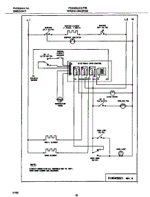 06 - Wiring Diagram parts for Frigidaire Range FES355CCSI from AppliancePartsPros.com