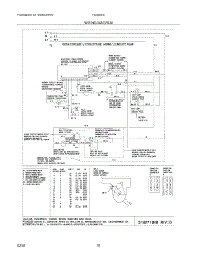 10 - Wiring Diagram parts for Frigidaire Range FES355ESD from AppliancePartsPros.com