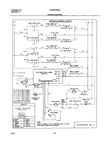 10 - Wiring Diagram parts for Frigidaire Range FES355ASB from AppliancePartsPros.com