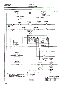 06 - Wiring Diagram parts for Frigidaire Range FEF387CCSD from AppliancePartsPros.com