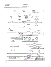 10 - Wiring Diagram parts for Frigidaire Range FEF389WJCC from AppliancePartsPros.com