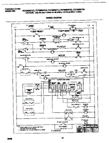 06 - Wiring Diagram parts for Frigidaire Range FEF389WFSH from AppliancePartsPros.com