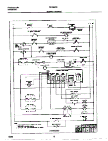 06 - Wiring Diagram parts for Frigidaire Range FEF389CEBB from AppliancePartsPros.com