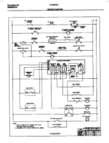 06 - Wiring Diagram parts for Frigidaire Range FEF387CCTA from AppliancePartsPros.com