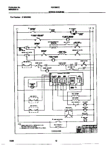 06 - Wiring Diagram parts for Frigidaire Range FEF389CETC from AppliancePartsPros.com