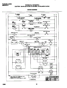 06 - Wiring Diagram parts for Frigidaire Range FEF389CFSJ from AppliancePartsPros.com