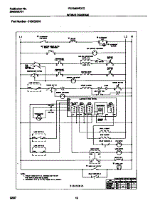 06 - Wiring Diagram parts for Frigidaire Range FEF388WCCG from AppliancePartsPros.com