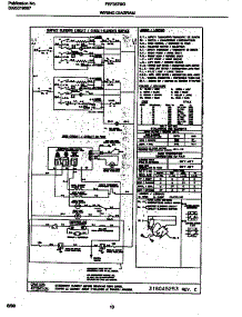 06 - Wiring Diagram parts for Frigidaire Range FEF357BGWA from AppliancePartsPros.com