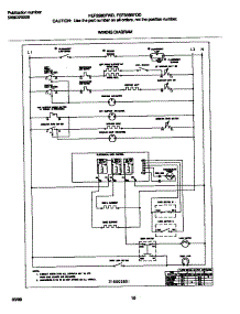 06 - Wiring Diagram parts for Frigidaire Range FEF358BFDD from AppliancePartsPros.com