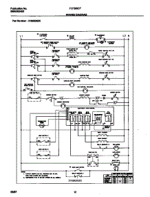 07 - Wiring Diagram parts for Frigidaire Range FEF389CFSA from AppliancePartsPros.com