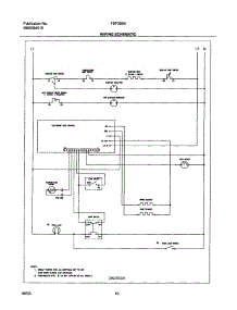 10 - Wiring Schematic parts for Frigidaire Range FEF365BUD from AppliancePartsPros.com